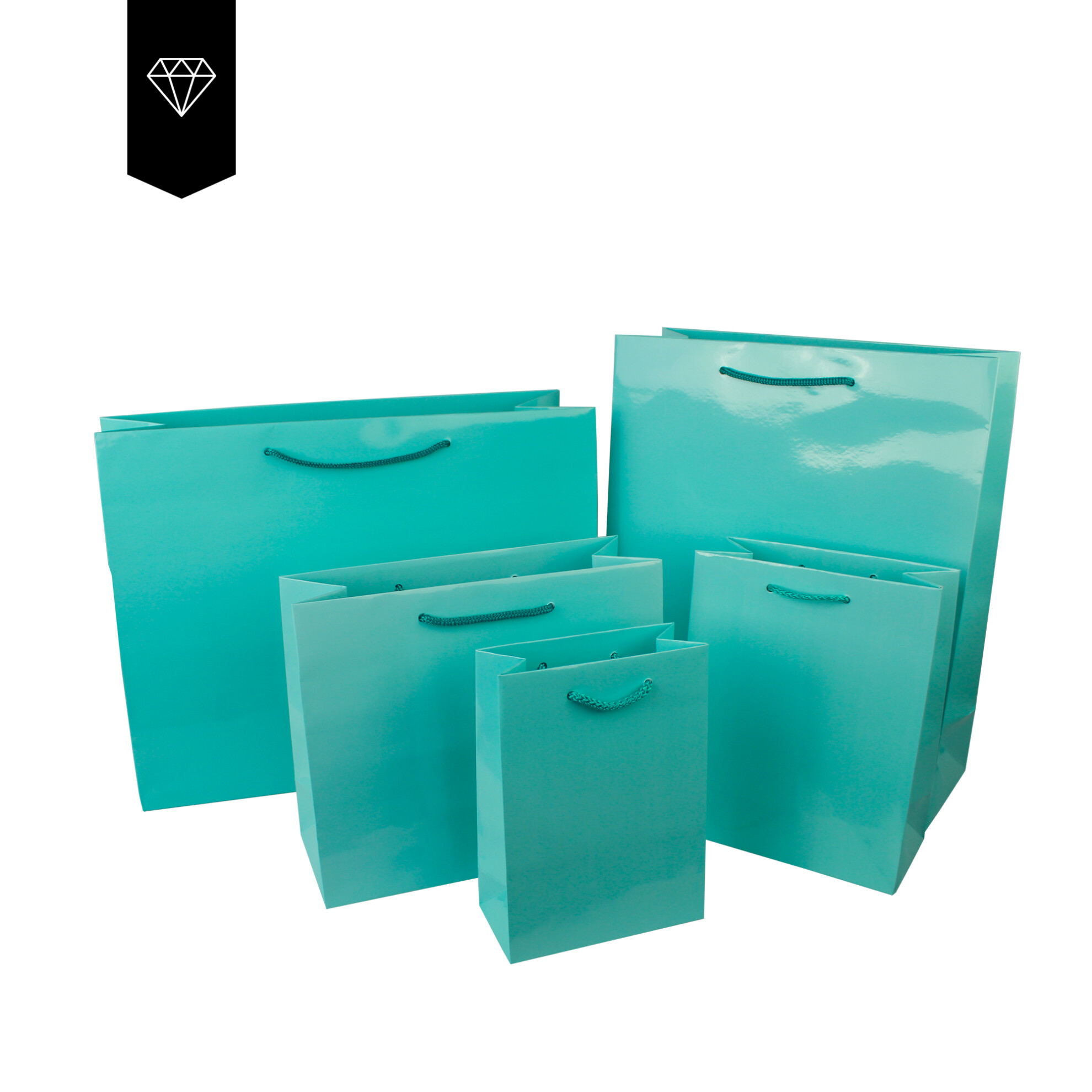 SHOPPER GIOIELLERIA MONOPATINATA LUCIDA TIFFANY